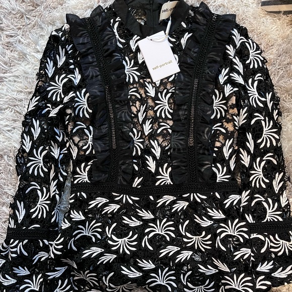 NWT Self Portrait Blouse - Picture 1 of 4